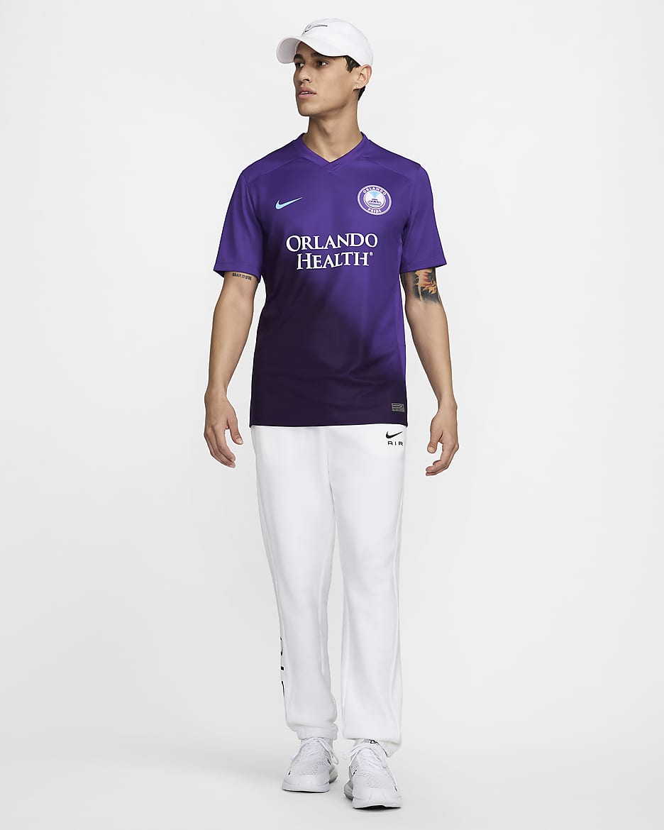 New men’s authentic Nike large Orlando Pride jersey $105 value